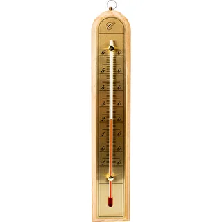 Sobni termometar sa zlatnom skalom (-10°C do +60°C) 28cm mix