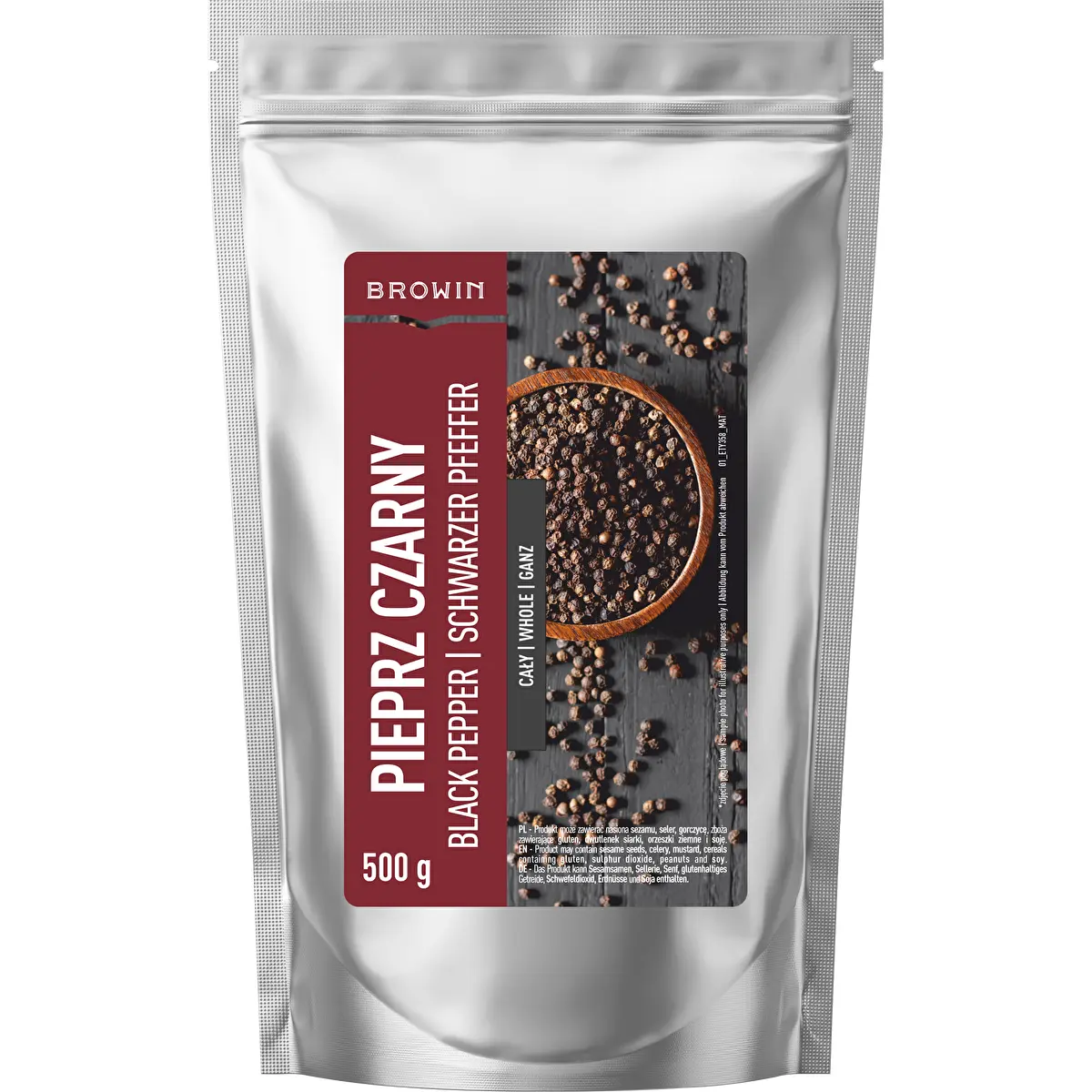 Crni papar u zrnu, 500 g