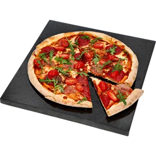 Granitni pravokutni kamen za pizzu 37 x 35 cm