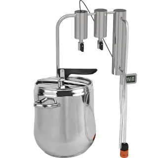 Destilator i ekspres lonac 2 u 1, 12 L, hladnjak i 2 odstojnika – photo 1