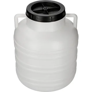 Bačva za kiseljenje 20 L - bijela, s ručkama