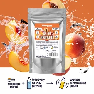 VSYPTO s okusom Ice Tea Breskva, 100 g – photo 2