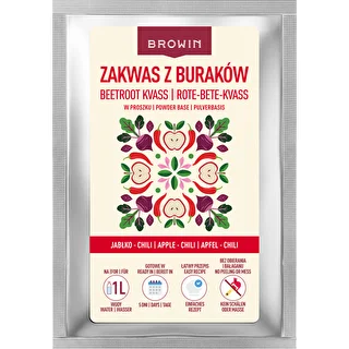 Kvas od cikle u prahu, jabuka – čili, 36 g – photo 1
