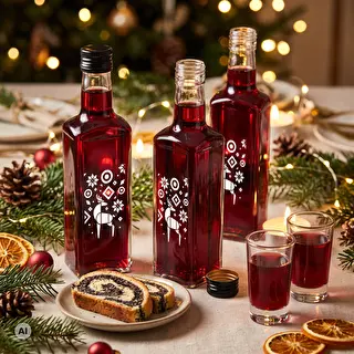 Boca Receptura, 250 ml s navojnim čepom – Blagdanski sob – photo 6