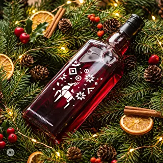 Boca Tynktura, 500 ml s navojnim čepom - Božićni sob – photo 6