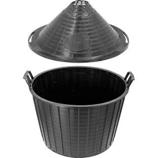 Balon za vino 54 L u plastičnoj košari – photo 5
