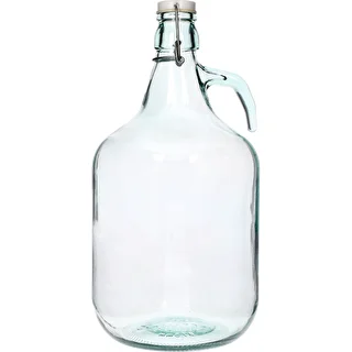 Demižon Dama 5L s žičanim zatvaračem – photo 2