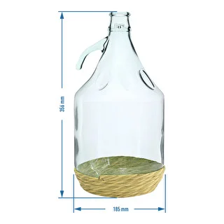 Demižon Dama 5L u omotu – photo 2
