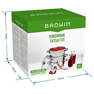 Parni sokovnik od nehrđajućeg čelika 5 L – photo 8