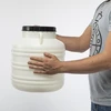 Bačva za kiseljenje 30L - bijela, ručke - 9 
