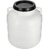 Bačva za kiseljenje 40L - bijela, ručke - 9 