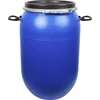 Bačva za kupus, krastavce 80 L, plava s obručem - 3 