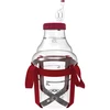 Balon za vino lagan, nelomljiv, s remenima, 10 L - 10 
