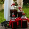 Balon za vino lagan, nelomljiv, s remenima, 15 L - 13 