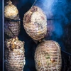 Bijela mreža za dimljenje 22 cm x 4 m do 220°C - 10 