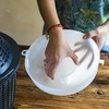 Bijeli plastični lijevak fi 25cm - 4 