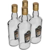 Boca 0,5 L s čepom i dvobojnim tiskom Whisky - 4 kom. - 2 