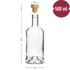 Boca Gabinetowa 0,5 L s čepom - 6 
