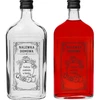 Pljosnata boca 500 ml s navojnim čepom, tisak „Domaća naljevina”, 1 kom. - 5 