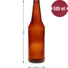 Boca za pivo 0,5 L - paket 8 kom. - 4 