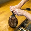 Crna mesarska mrežica dimenzija 18 cm x 5 m, s toplinskom otpornošću do 220°C - 4 