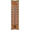 Drveni sobni termometar (-20 do +50°C), tamno smeđi, 15cm  - 1 