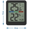 Elektronički sobni termometar, crni - 9 