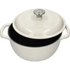 Emajlirani lijevani lonac - ecru, 4 L - 2 