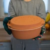 Glazirani rimski lonac 4,5 L (meandri) - 20 