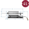 Horizontalna nadjevač 4 kg - 10 