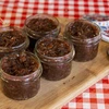 Jednostavna staklenka 235 ml (fi82) s bordo poklopcem 6 kom. - 8 