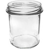 Jednostavna staklenka 350 ml (fi 82) s bordo poklopcem 6 kom. - 4 