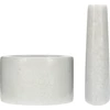 Kuhinjsko mramorno tucalo, bijelo, fi 10 cm - 4 