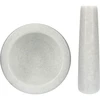 Kuhinjsko mramorno tucalo, bijelo, fi 10 cm - 5 