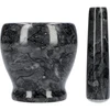 Kuhinjsko mramorno tucalo, crno, fi 10,5 cm - 4 