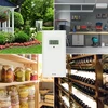 Meteorološka stanica (RCC,DCF) - elektronička, bežična, osvijetljena, senzor, bijela - 12 