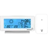 Meteorološka stanica RCC, DCF – elektronička, bežična, s osvijetljenim senzorom, bijela - 5 