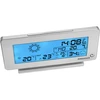 Meteorološka stanica RCC, DCF – elektronička, bežična, s osvijetljenim senzorom, bijela - 3 