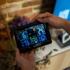 Meteorološka stanica RCC, DCF – elektronička, osvijetljena, bežična, senzor, crna - 14 