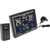 Meteorološka stanica RCC, DCF – elektronička, osvijetljena, bežična, senzor, crna - 4 