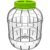 Nelomljiva, višenamjenska staklenka, 5 L  - 1 