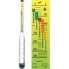 Nelomljivi solomjer s epruvetom, raspon mjerenja: 0-300 g soli/L - 3 