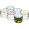 Niska staklenka 330ml - s poklopcem u boji fi 82/6, 6 kom. - 3 