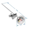 Pivarski termometar (0°C do +100°C) 31,5cm - 3 