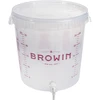 Posuda za fermentaciju 30 L s poklopcem i slavinom - 9 