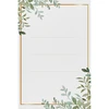 Samoljepljive etikete 60 x 90 mm za boce, staklenke, poklone s cvjetnim uzorkom - 20 kom. - 3 