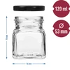 Set 12 x staklenka 120ml + 30 etiketa za označavanje začina - 9 