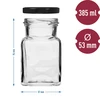 Set 12 x staklenka 150ml + 30 etiketa za označavanje začina - 9 