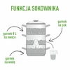 Sokovnik od nehrđajućeg čelika 8 L - 5 