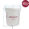 Spremnik za fermentaciju 15 L s poklopcem i slavinom - 12 